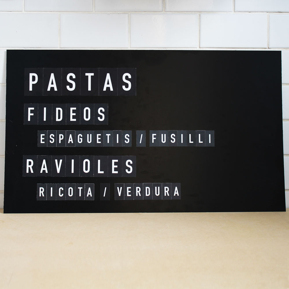 Soporte Pizarra Negra Iman. 0k
